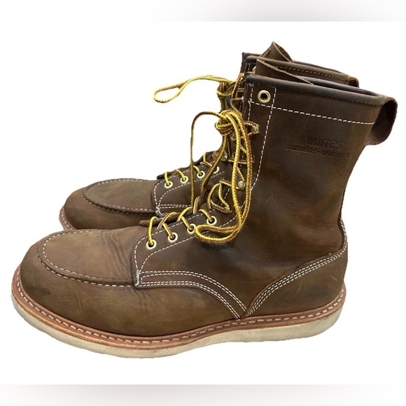 Whites Made In USA Perry Moc Toe  8” Boots Size 11.5 EE - Picture 3 of 8